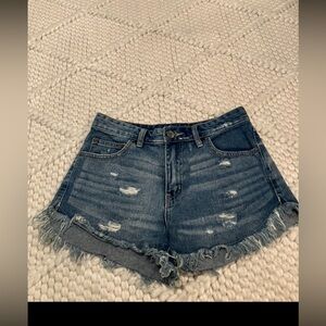 Free people cut off Jean/denim shorts